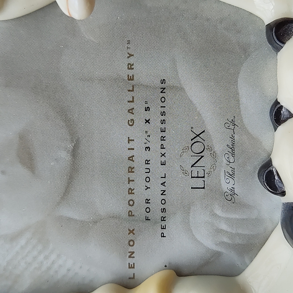LENOX SS Noah Ark Picture Frame for Baby 3 1/2" x 5" Never Used - Picture 14 of 14